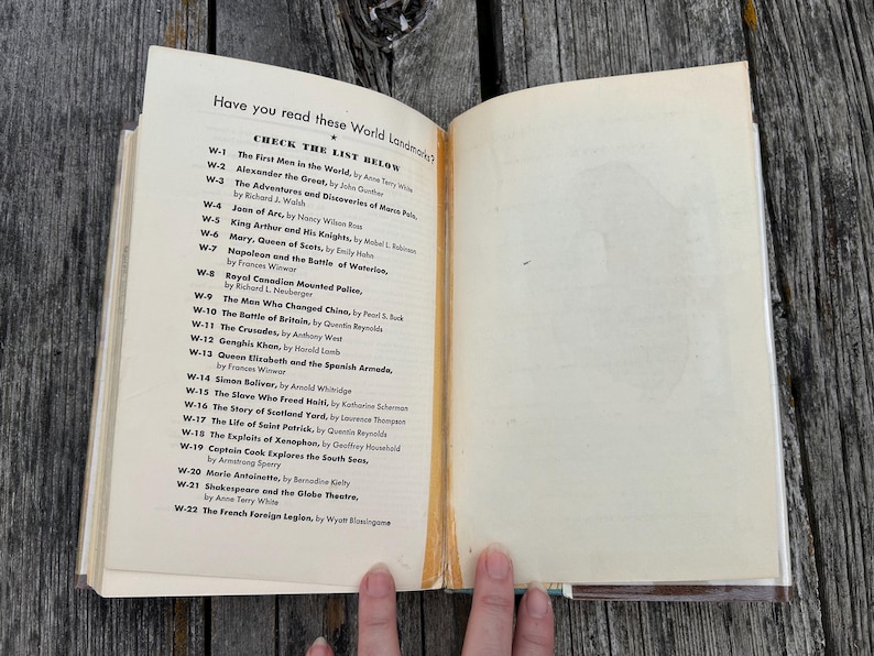 Sequoyah Leader of the Cherokees by Alice Marriott 1956 Landmark Books Vintage Children's Book image 11