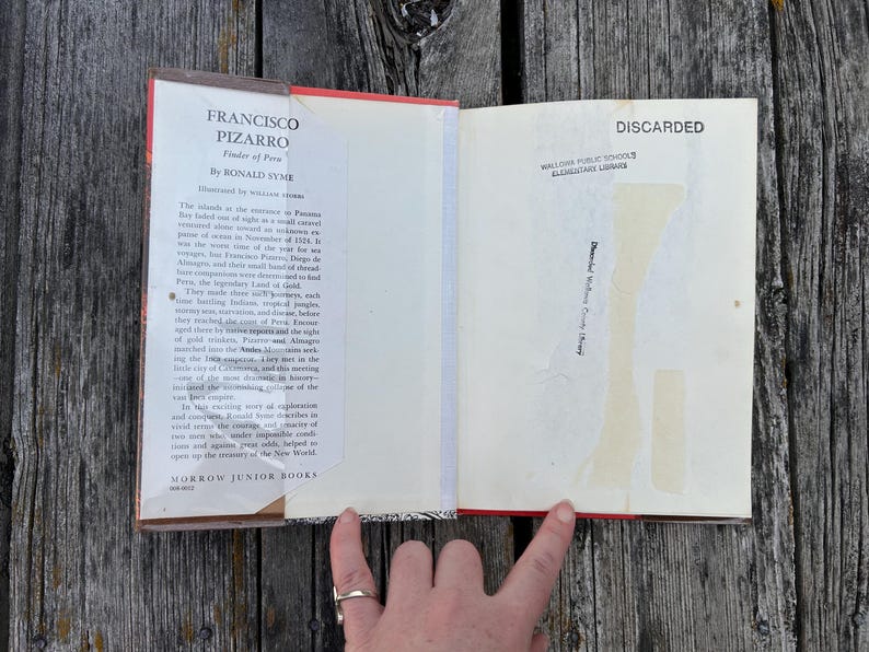 Francisco Pizarro Finder of Peru by Ronald Syme 1963 Vintage Children's Book image 4