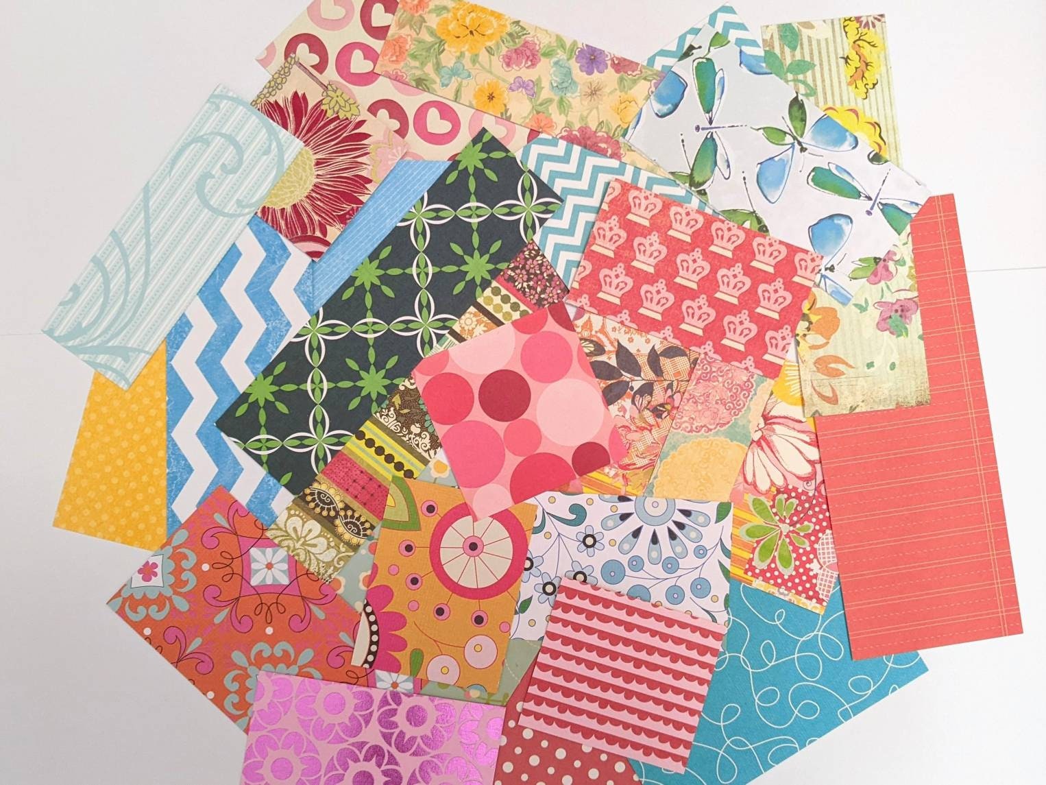 Assorted Scrapbook Paper, Scrap Paper Pack, Scrapbook Paper, Surprise