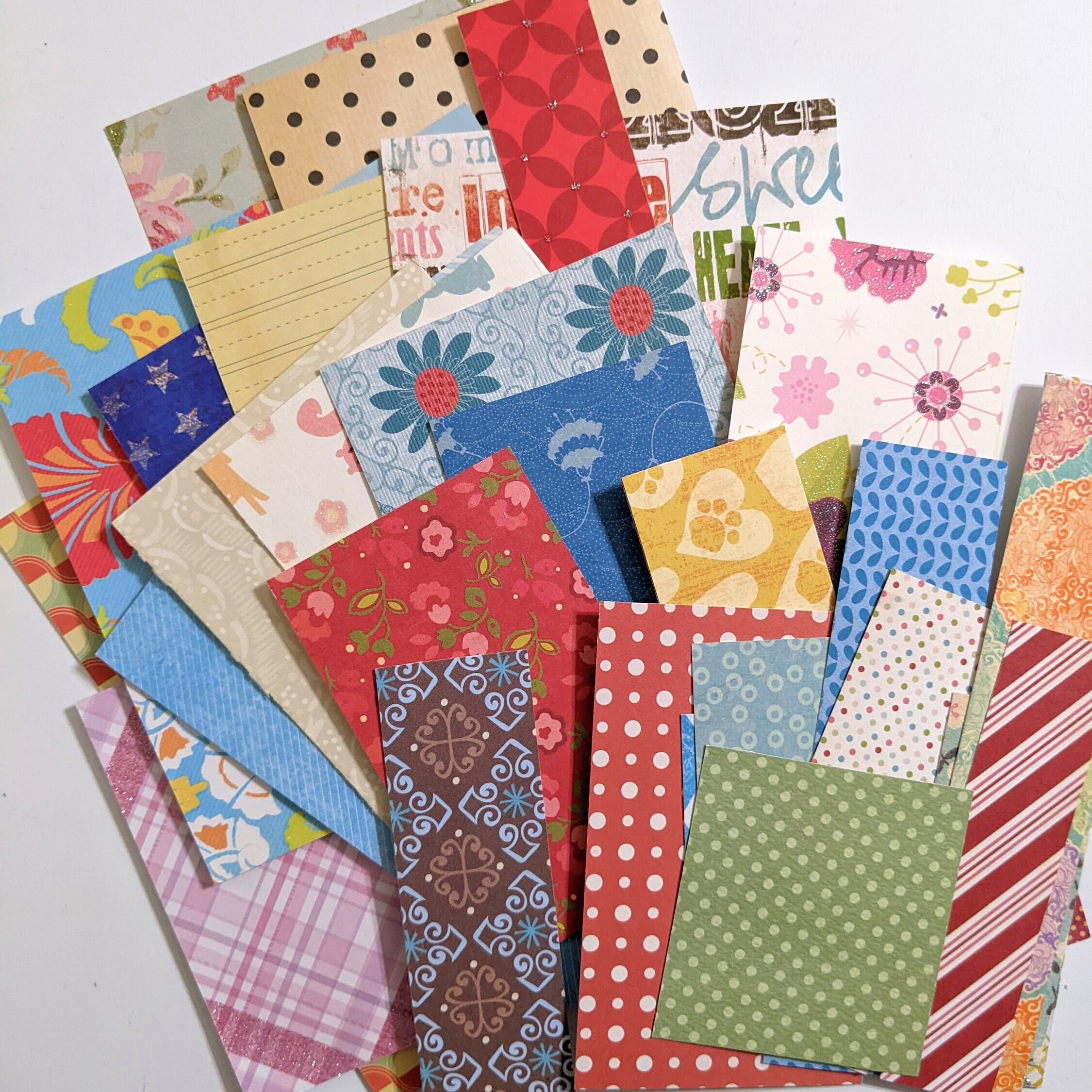 Assorted Scrapbook Paper, Scrap Paper Pack, Scrapbook Paper, Surprise