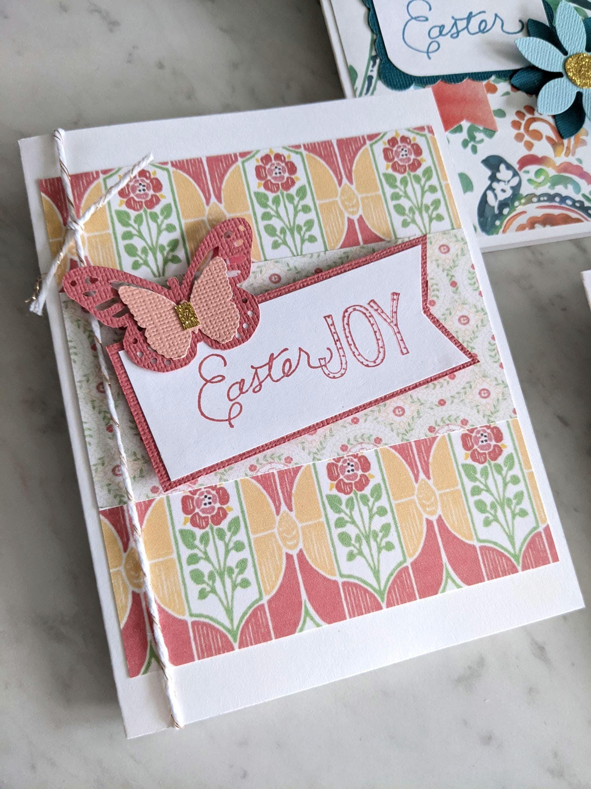 3 ~ Handmade Easter Cards - Etsy