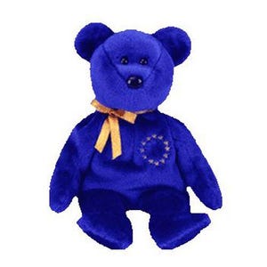 TY Beanie Baby - UNITY the Bear (Europe Exclusive) (8.5 inch) (2000) MWMTs