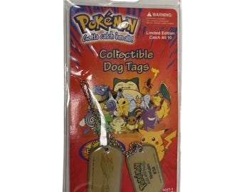 Jouets Pokémon - Médailles d'identité pour chien de collection vintage 1999 - Ninetales #38