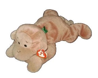 Coussin Ty - le singe échangiste (version marron) - mwmts