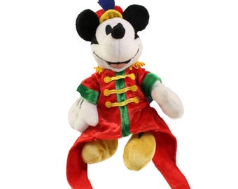Peluche Disney tipo Bean Bag - Mickey Mouse de 100 años de magia (10 pulgadas)