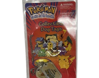 Jouets Pokémon - Médaille d'identité pour chien de collection vintage 1999 - Parasect #47