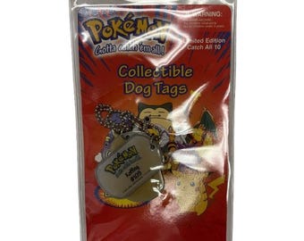 Jouets Pokémon - Médaille d'identité pour chien de collection vintage 1999 - koffing #109