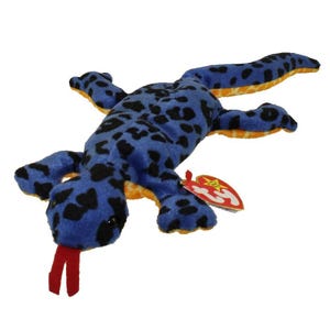TY Beanie Baby - LIZZY the Lizard (13 inch) (1995) MWMTs