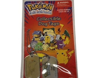 Jouets Pokémon - Médaille d'identité pour chien de collection vintage 1999 - voir #86
