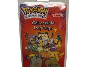 Jouets Pokémon - Médaille d'identité pour chien de collection vintage 1999 - Persan #53