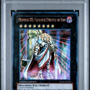 PSA 9 - Yu-Gi-Oh Card - Jump-En064 - Number 88: Gimmick Puppet Of Leo (Ultra Rare Holo) - Mint