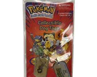 Jouets Pokémon - Médaille d'identité pour chien de collection vintage 1999 - Gastly #92