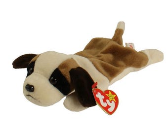 Bonnet ty baby - bernie the st. chien bernard (8,5 pouces) (1996) - mwmts