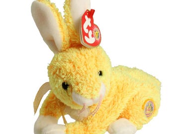 Ty beanie baby - buttercream le lapin (né en avril 2003) (6,5 pouces) (2003) - mwmts