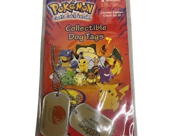 Jouets Pokémon - Médaille d'identité pour chien de collection vintage 1999 - Voltorb #100