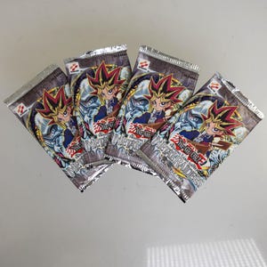 Yu-Gi-Oh - Metal Raiders - Booster packs (Lot of 4) *1st Ed* *EMPTY WRAPPERS*