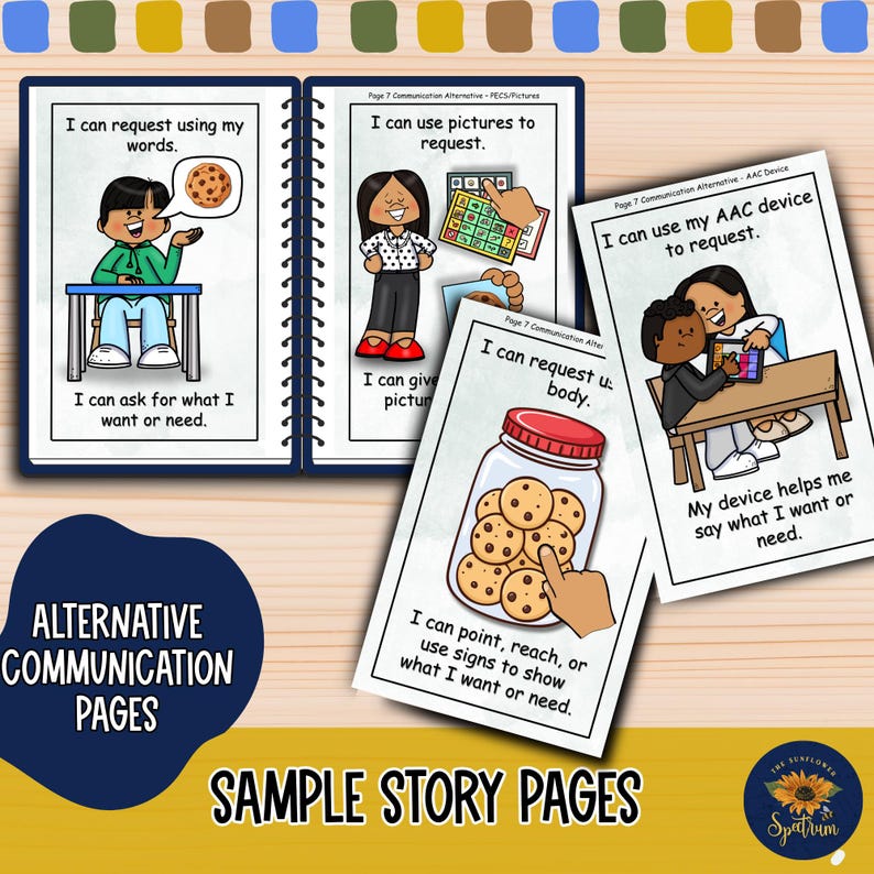 Requesting Social Story: Autism Behavior Visuals, I Feel I Need ...