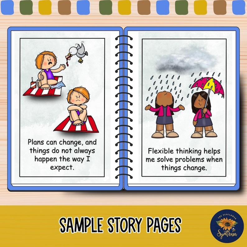 Flexible Thinking Social Story: Stuck Vs Flexible Thinking Activity ...