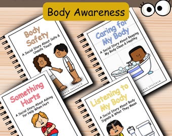 Body Awareness & Safety Social Stories Bundle for Autism: Special Education Life Skills