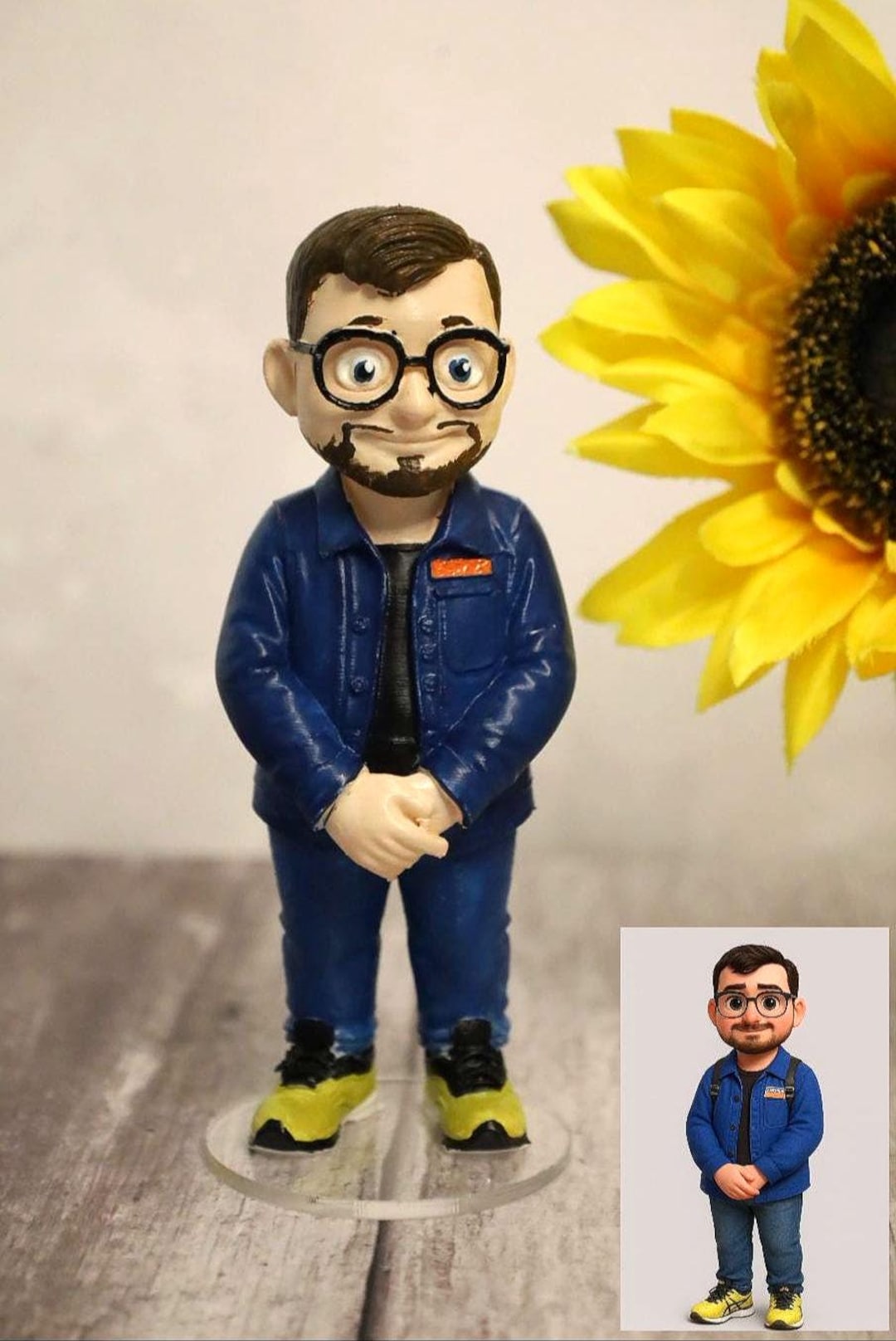 Personalised Mini Me Figurine: Custom Birthday Cake Topper - Etsy