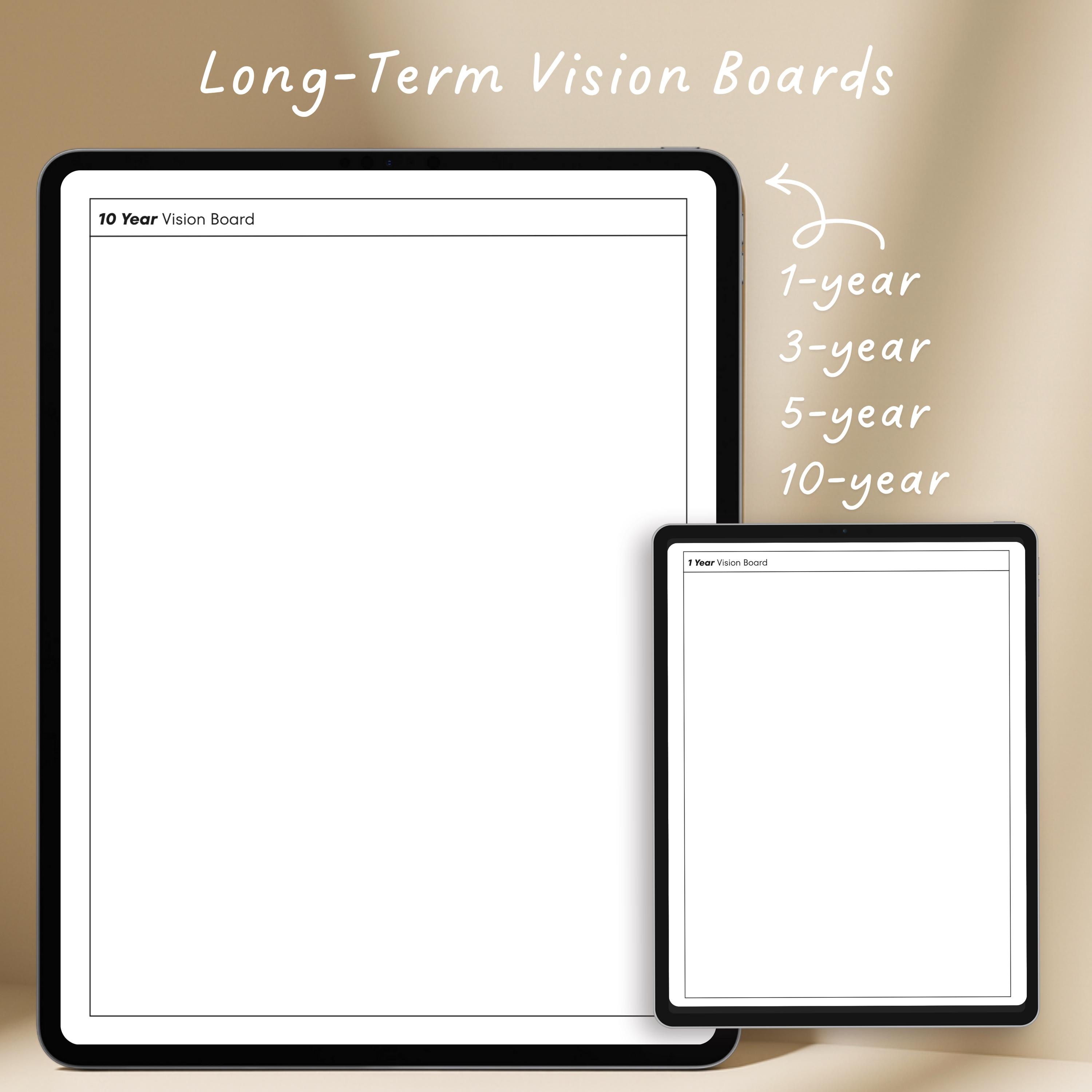 The 2026 Digital Vision Board Workbook | Vision Board Kit for Goodnotes ...
