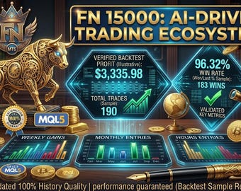 FN 15000 MT5 EA – 2 Step Challenge Passer, Forex Robot (Automated Trading)