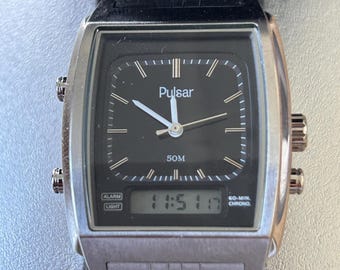 Pulsar PBK035X2 Ana Digi 40th Anniversary Sports Chronograph Watch