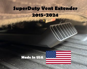 Ford Super Duty Rear AC Duct Extensions (2017-2024): Better Airflow, Easy Install