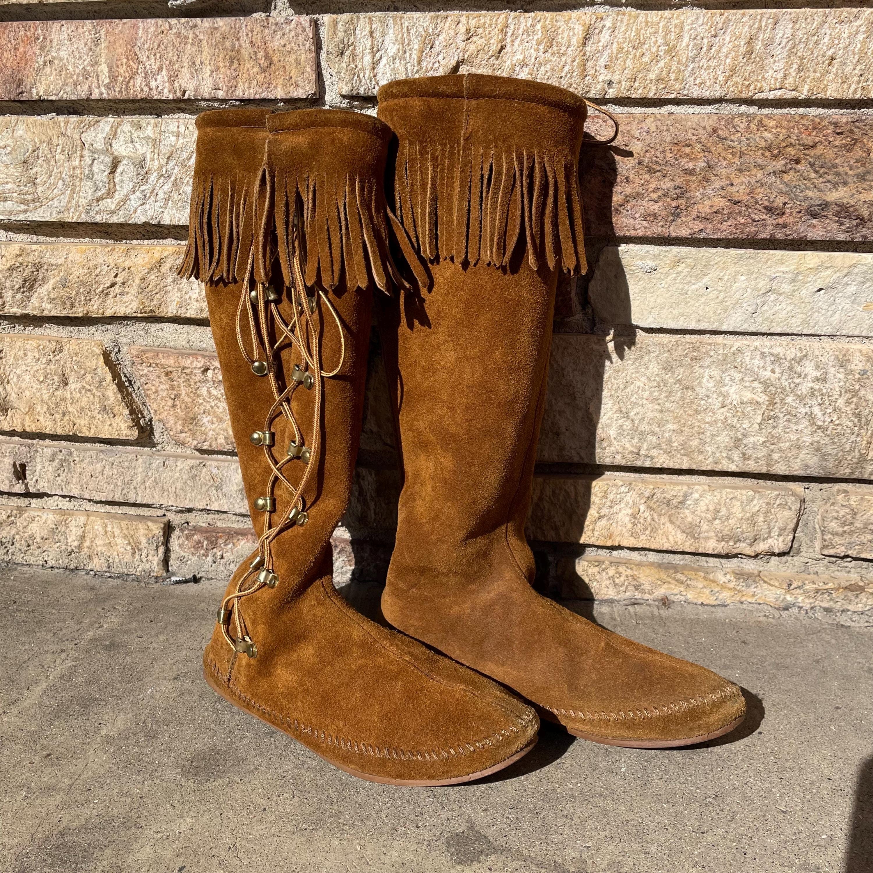 Indian Moccasin Boots - Etsy display picture 1