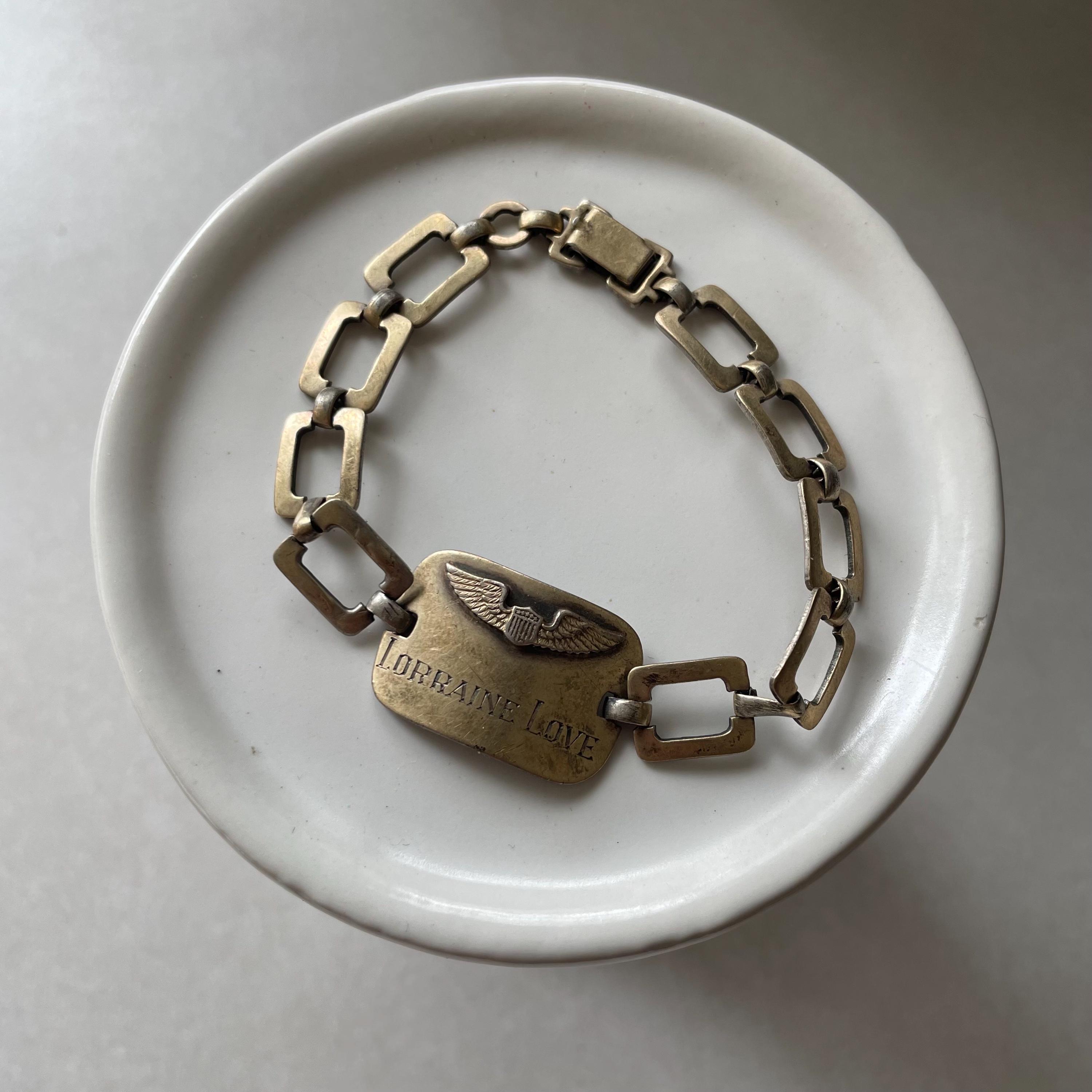 Wwii Pilot Wings Bracelet - Etsy