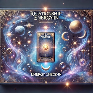 Relatie-energie-check-in – tarotlezen (levering op dezelfde dag)