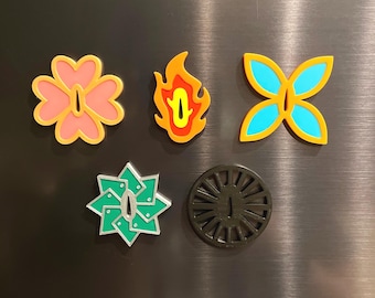 Demon Slayer Tsuba Magnets