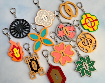鬼滅の刃 鍔チャーム 10点 新品未使用 鬼滅の刃 鍔キーホルダー - Etsy 日本