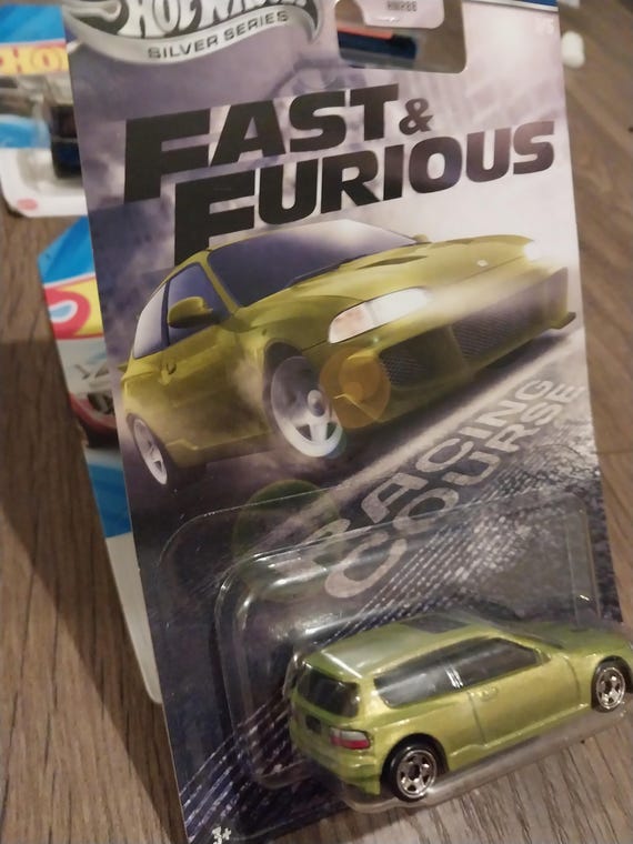 ホットウィール ホンダ シビック EG：ワイルド・スピード シルバー