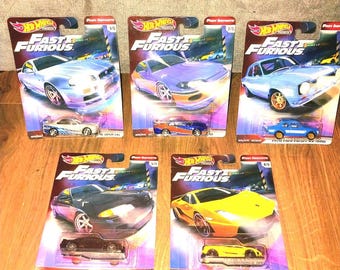 Hotwheels Fast and Furious Fast Imports Full Set 2017 One of the