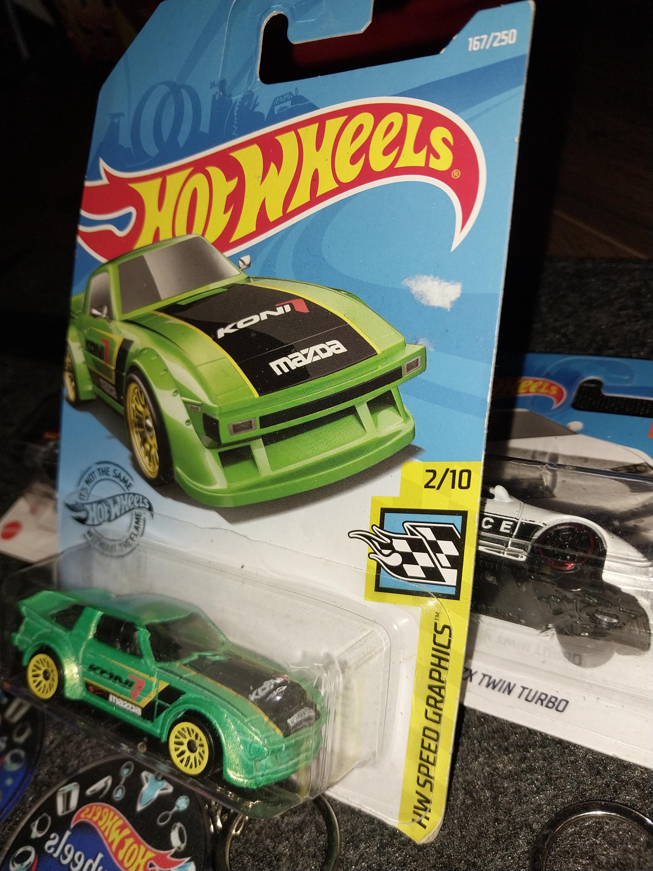 Hot Wheels Mazda RX-7: Green HW Speed Graphics Diecast Car - Etsy