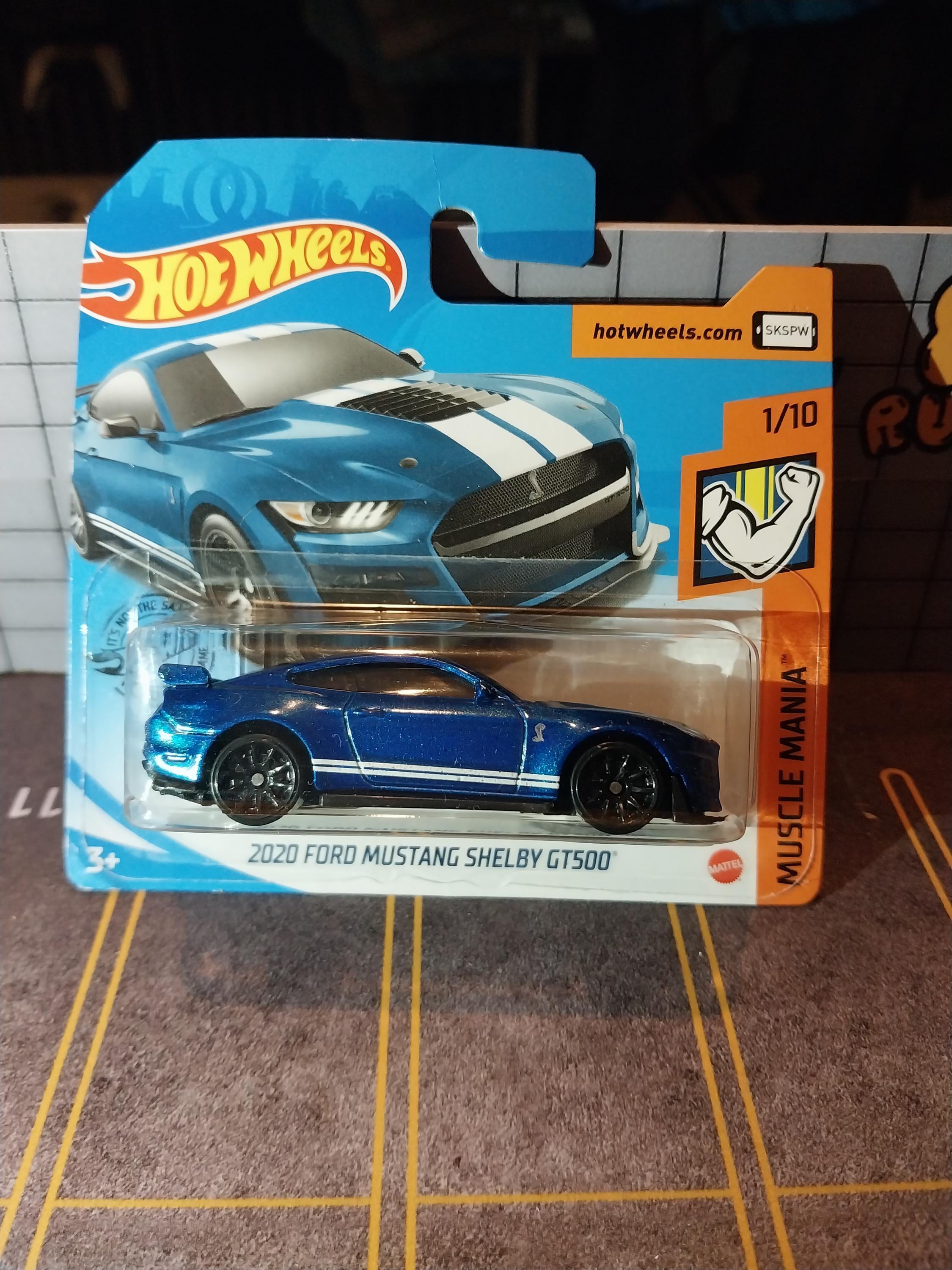 Hotwheels 2020 Ford Mustang Shelby GT500 From Muscle Mania Series