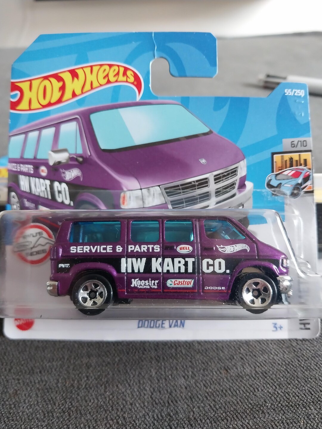 Hot Wheels Castrol Dodge Van: HW Metro Diecast Model Car - Etsy