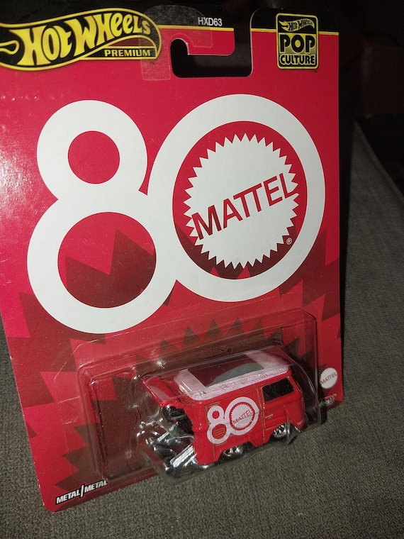 Hotwheels Premium Pop Culture 80 Mattel Red Volkswagen Kool Kombi
