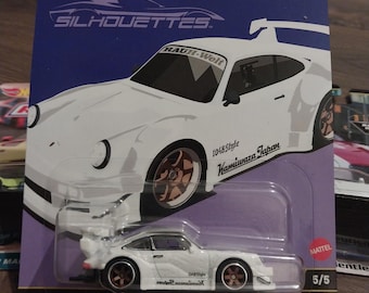 RWB PORSCHE 930 ホットウィールプレミアムカーカルチャーシルエット ホットウィール プレミアムカーカルチャー シルエット ホワイト RWB