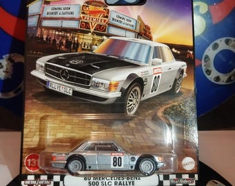 Hotwheels Premium 80 Mercedes-benz 500 SLC Rallye From Hotwheels