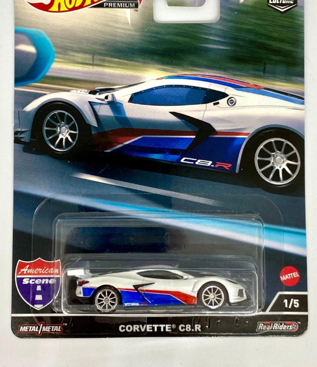 Hotwheels Premium Car Culture Corvette C8.R American Scene Rare to