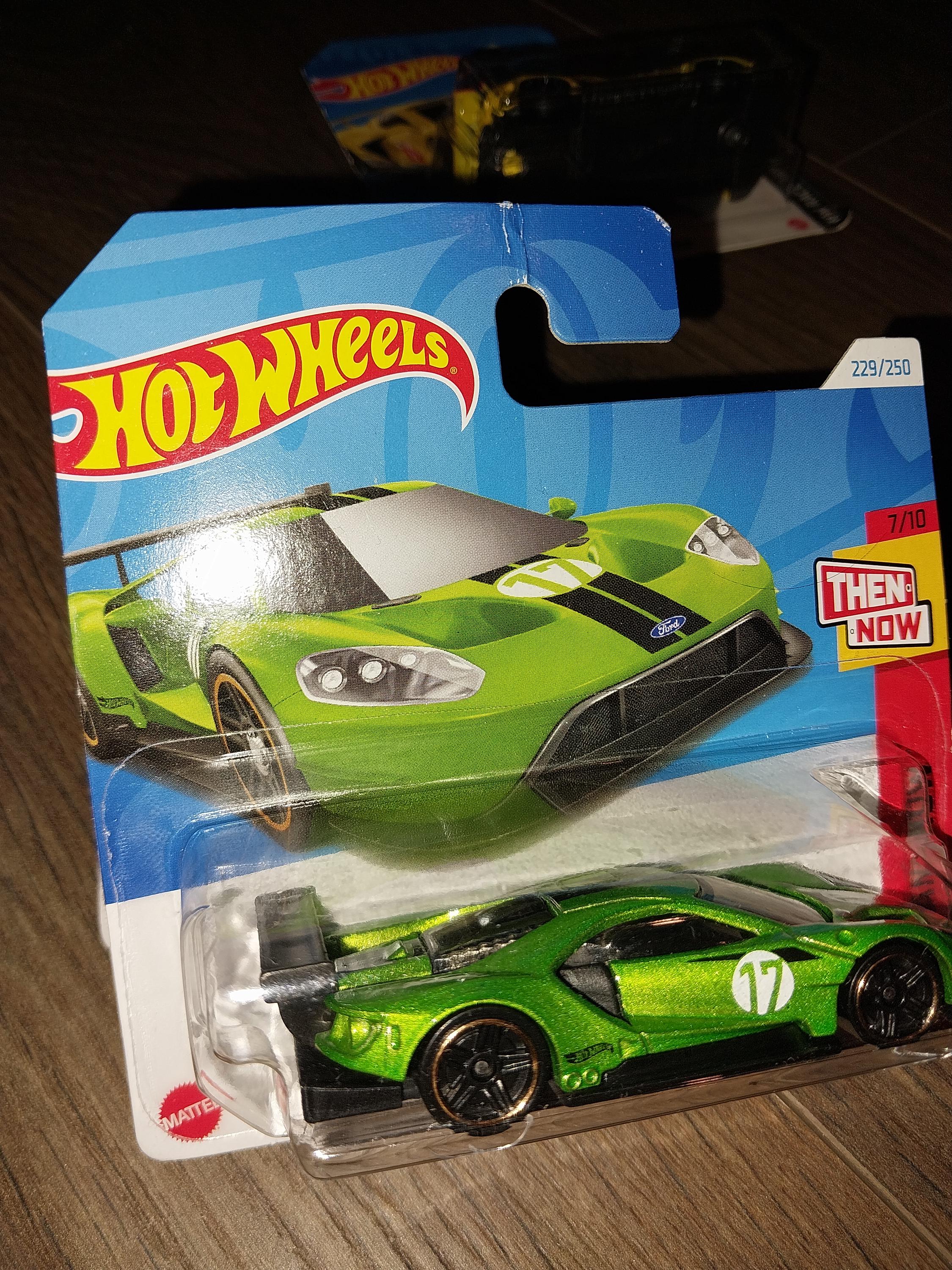 Hot Wheels 2016 Ford GT Race Car: Then and Now Series Short Card
