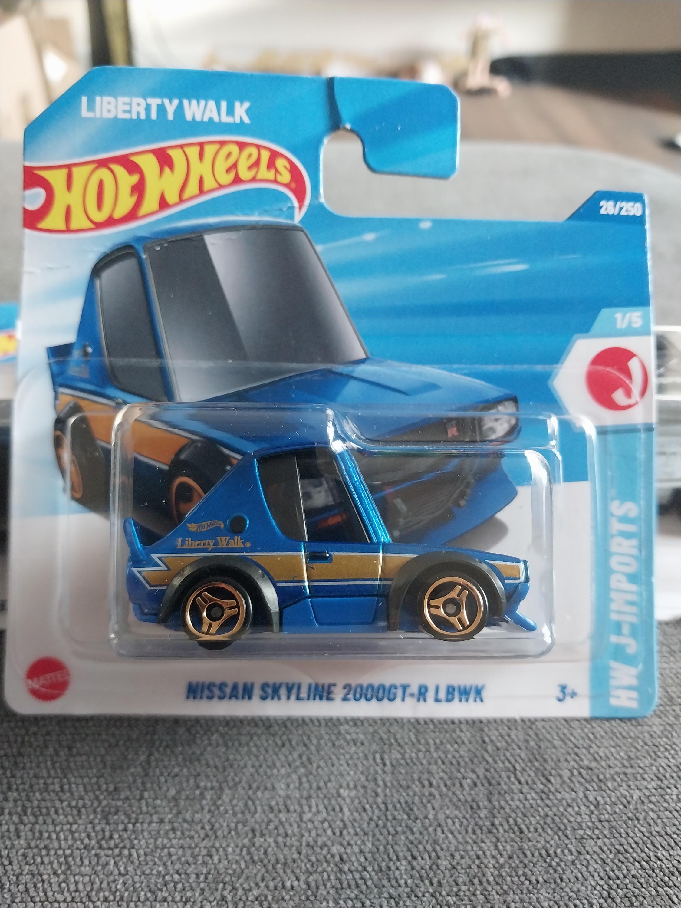 Hotwheels Tooned Series Nissan Skyline 2000GT-R LBWK - J-imports