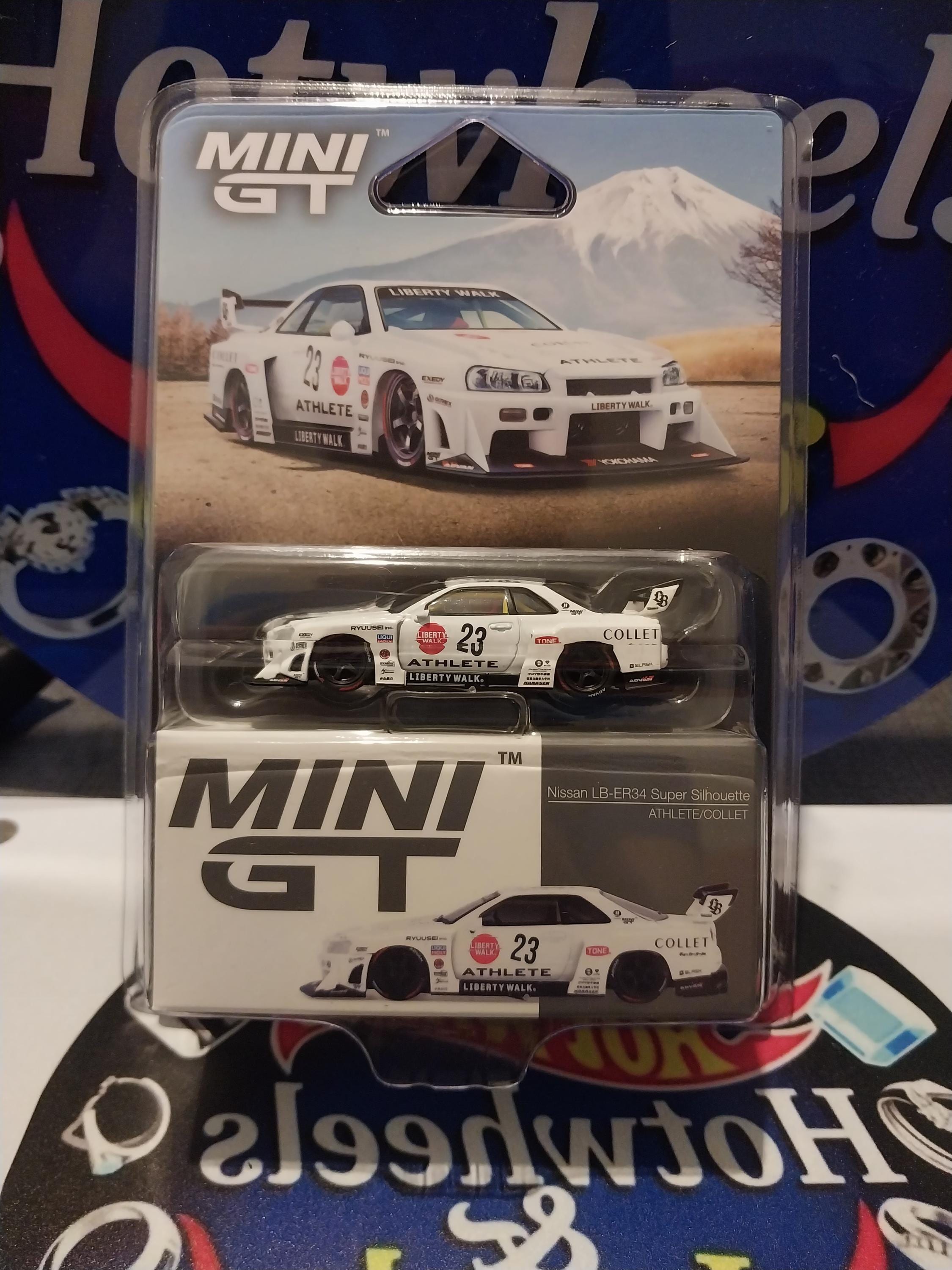 Mini GT 1:64 Scale Diecast Model of the Nissan LB-ER34 Super