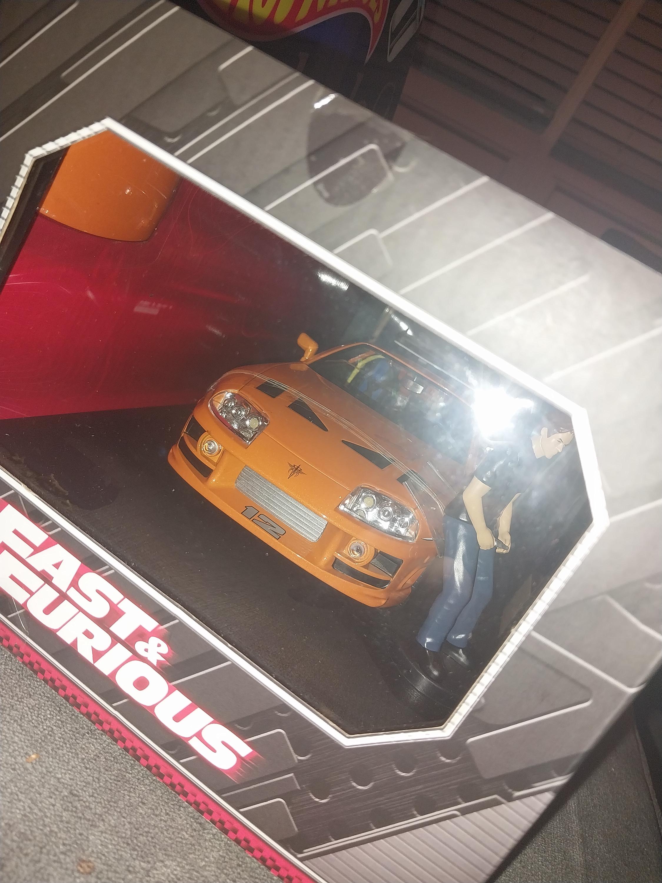 Jada Toys 1to18 Fast & Furious Brians 1995 Toyota Supra Die-cast