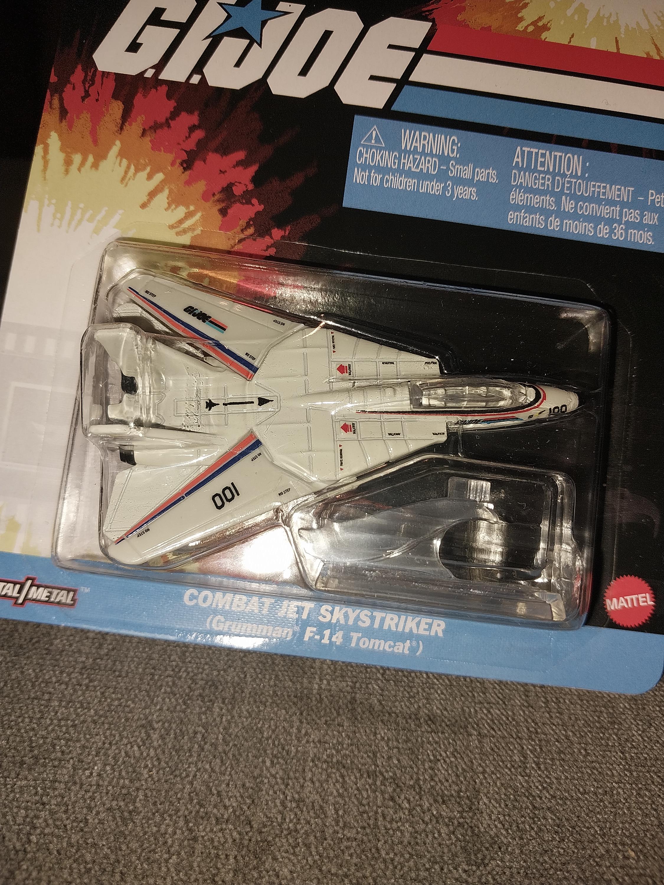 Hotwheels G.I. Joe Skystriker F-14 Tomcat Diecast Model - Etsy Canada