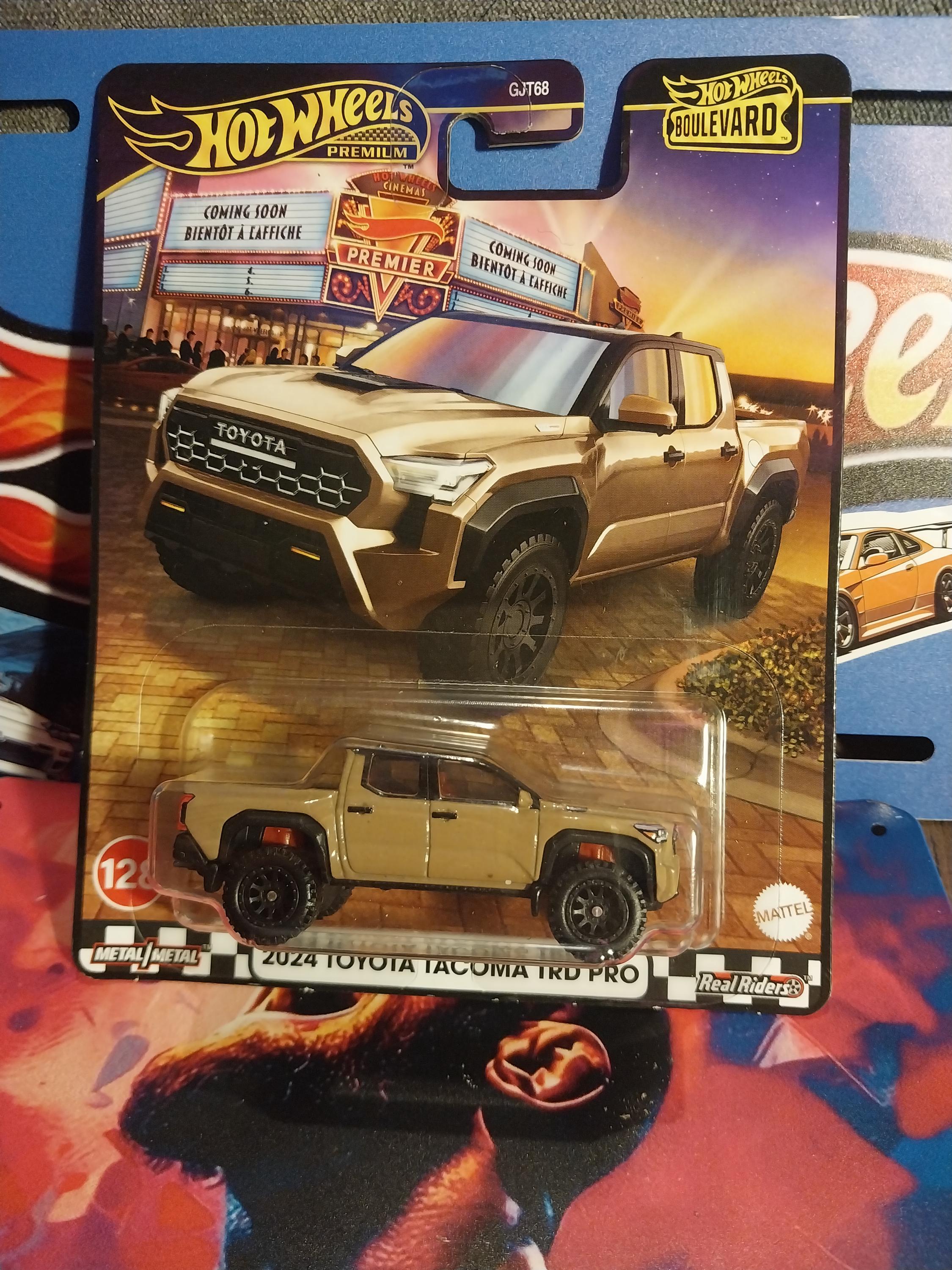 Hotwheels Premium 2024 Toyota Tocoma TRD Pro From Hotwheels