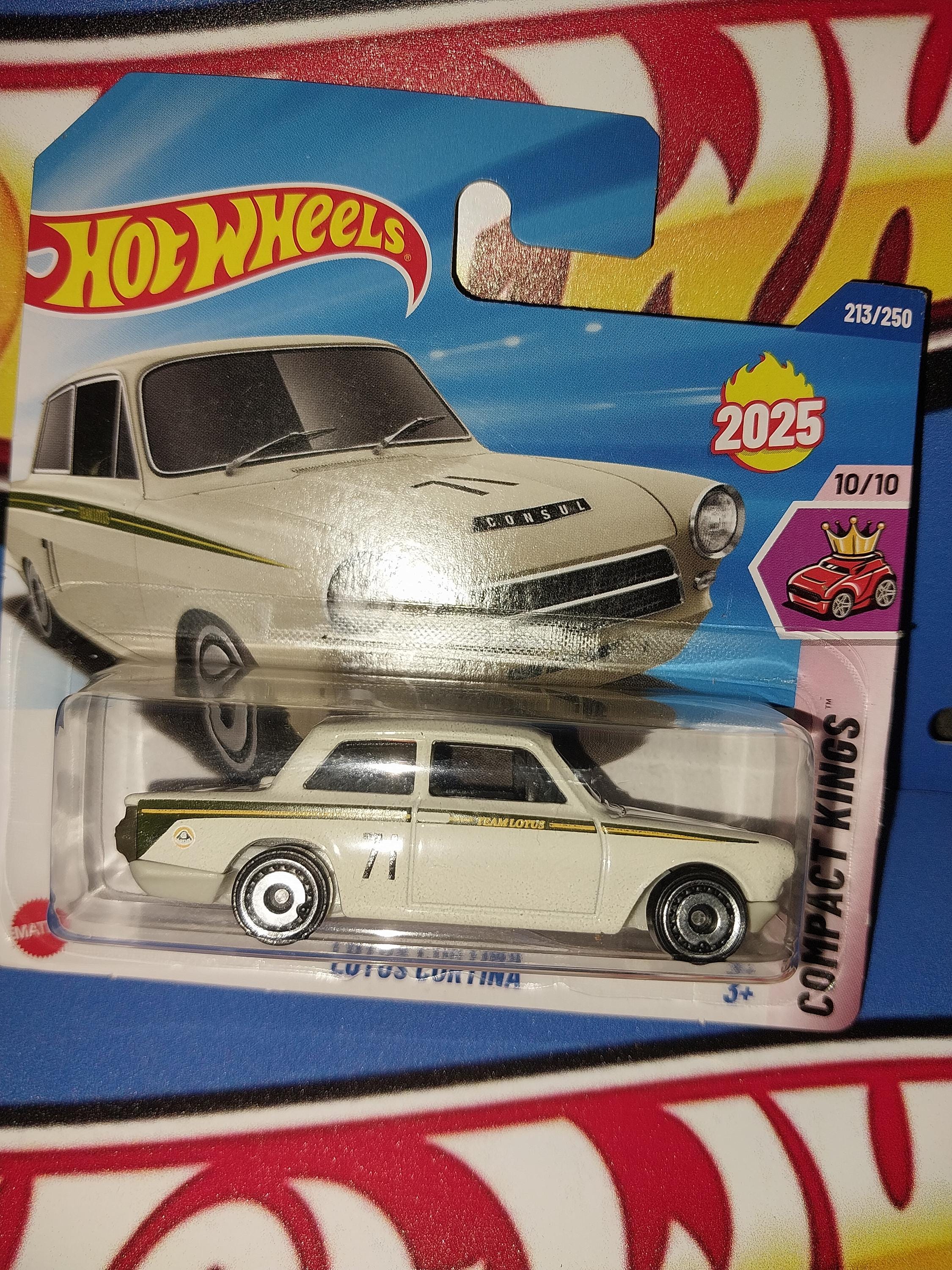 Hot Wheels Lotus Cortina: Compact Kings Diecast Car (2025 Series