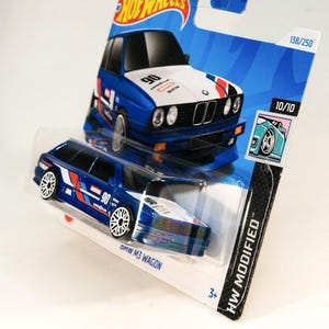 Hotwheels BMW M3 Wagon Kombi Kurzkarte Selten zu finden in wunderschönem Zustand schönes Geschenk für jedes Alter. Hw modifizierte Kollektion